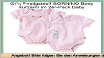 Preise vergleichen BORNINO Body kurzarm im 2er-Pack Baby
