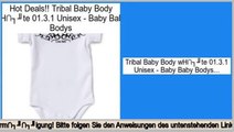 besserer Preis Tribal Baby Body wH�te 01.3.1 Unisex - Baby Baby Bodys