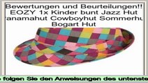 besserer Preis EOZY 1x Kinder bunt Jazz Hut Panamahut Cowboyhut Sommerhut Bogart Hut