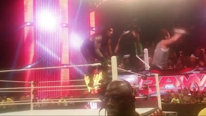 Roman and Dean Play with Seth's Briefcase after Raw Went OFF Air Complete Full Hd Footage Must Watch.