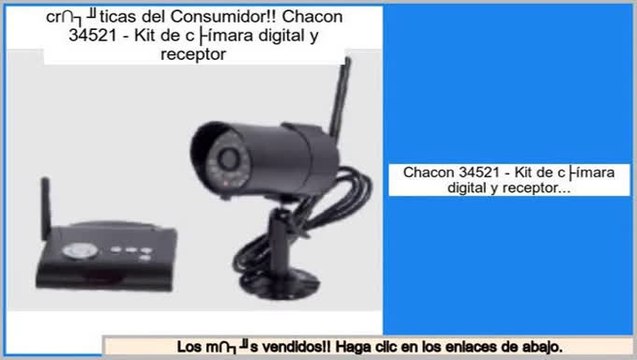 ventas de liquidaci�n Chacon 34521 - Kit de cámara digital y receptor