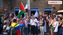 İsrail'in Gazze saldırıları protesto edildi -