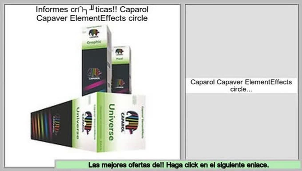 ofertas Caparol Capaver ElementEffects circle