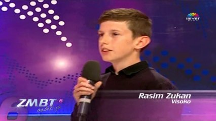 Rasim Zukan ZMBT 6 Audicija
