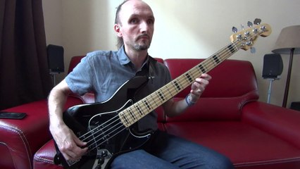 Grooving with my Fender American Deluxe JB V 2011