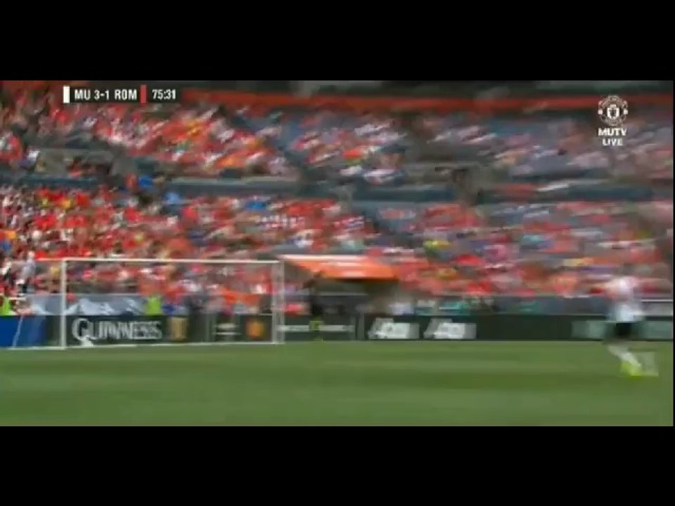 Pjanić Amazing Goal (3-1) Manchester Utd - AS Roma International Champions Cup