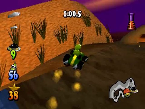 Muppet Race Mania - Texturing 1