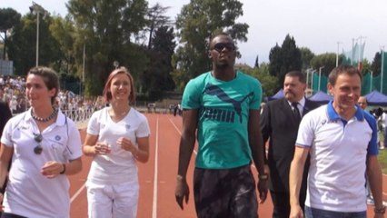 Juegos de la Commonwealth- Preguntas comprometidas para Usaín Bolt