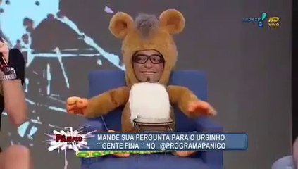 Ursinho gente fina - Eduardo Sterblitch - pânico na tv