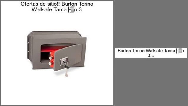 ofertas Burton Torino Wallsafe Tamaño 3
