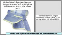 Finden Sie g�nstige Sterntaler Sommer Jungen Schirmm�tze M�tze 21359 mit UV Schutz 15  Modell 2013