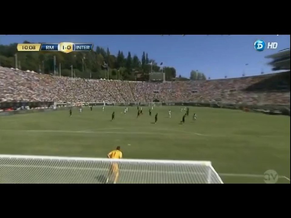 Gareth Bale AMAZING Goal (1-0) Real Madrid - Inter - International Champions Cup 2014