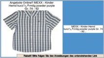 supermarkt MEXX - Kinder Hemd kurz�rmlig powder purple Gr. 74 - 92