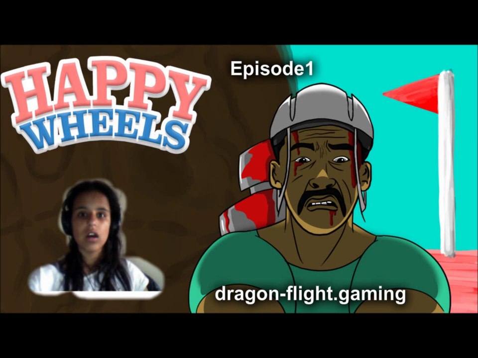 Happy wheels#1:le dragon qui pédaler pour voler!