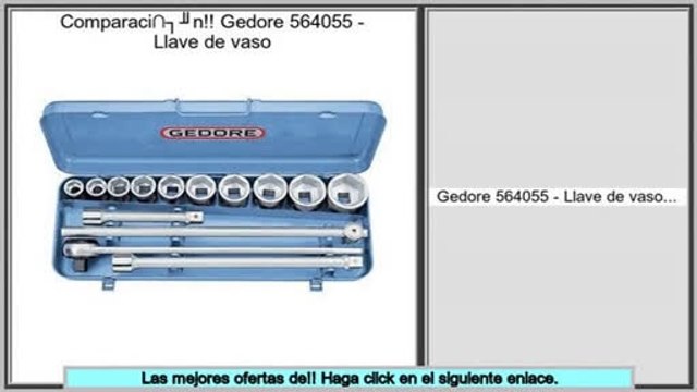 ventas de liquidaci�n Gedore 564055 - Llave de vaso