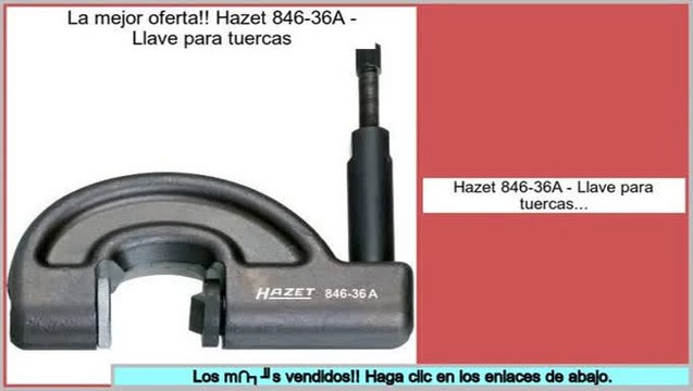 ofertas Hazet 846-36A - Llave para tuercas