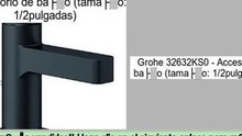 Los m�s vendidos Grohe 32632KS0 - Accesorio de baño (tamaño: 1/2pulgadas)