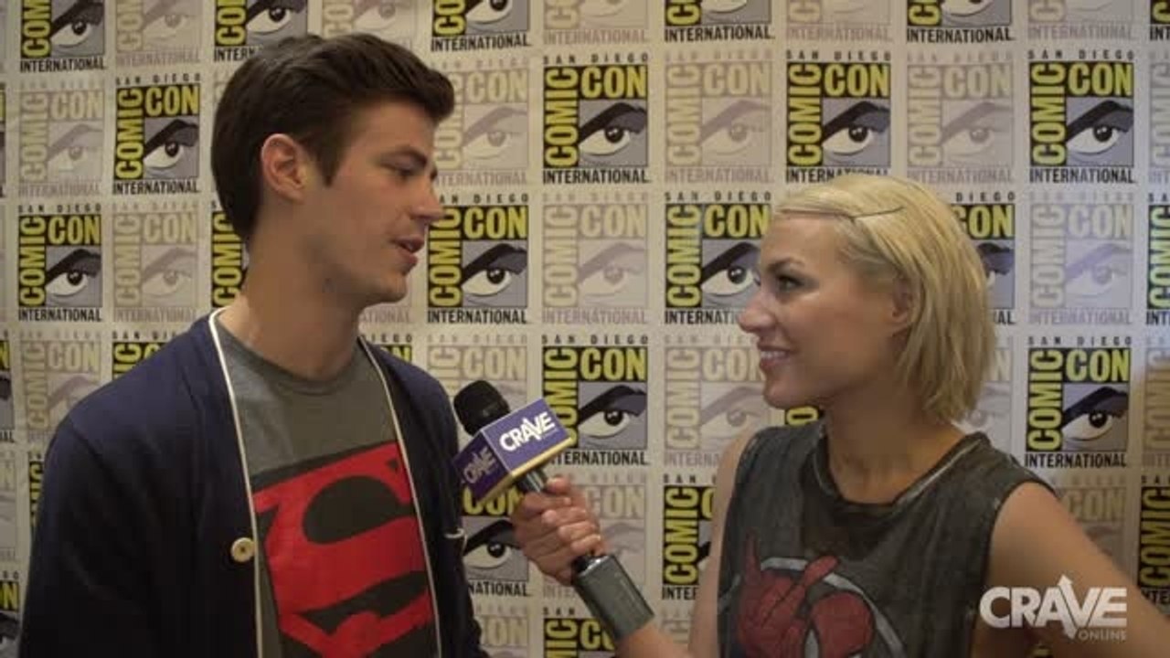 Sdcc 2014 The Flash Grant Gustin Interview Video Dailymotion 