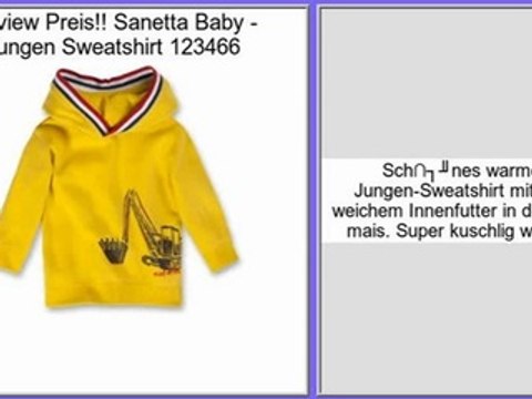 Bewertungen und Beurteilungen Sanetta Baby - Jungen Sweatshirt 123466