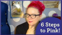 How I Dye My Hair Bright Pink