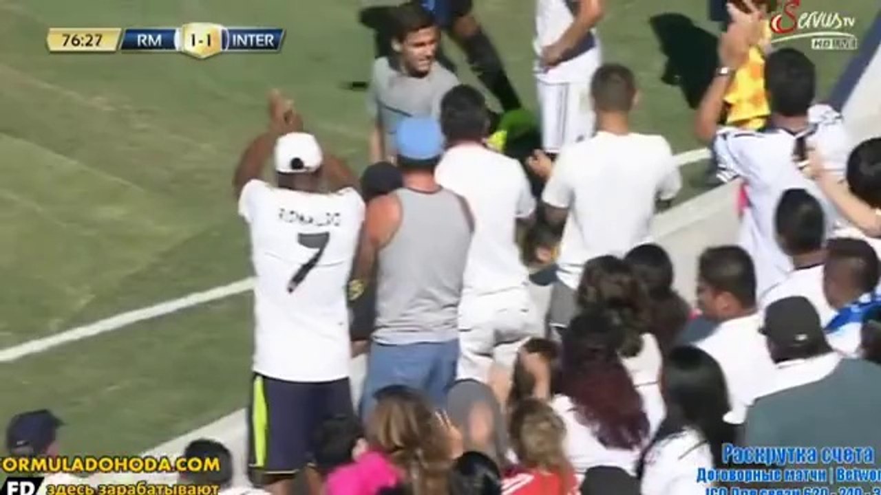 Real Madrid vs Inter 1-1 All Goals & Highlights - International Champions Cup 2014