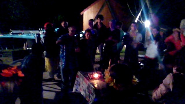 Anniv Gilbert 14. le gateau. 14/06/14