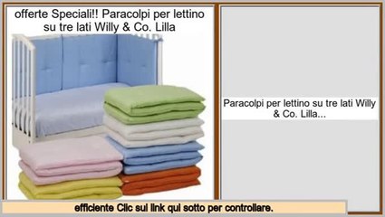 autorizzazione Paracolpi per lettino su tre lati Willy & Co. Lilla