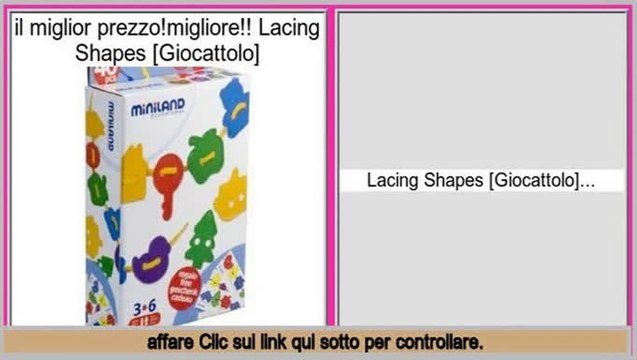Le migliori offerte Lacing Shapes [Giocattolo]