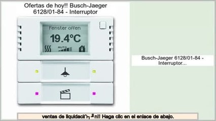 ventas de liquidaci�n Busch-Jaeger 6128/01-84 - Interruptor