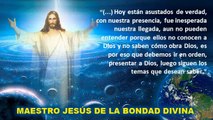 MAESTRO JESÚS DE LA BONDAD DIVINA: 