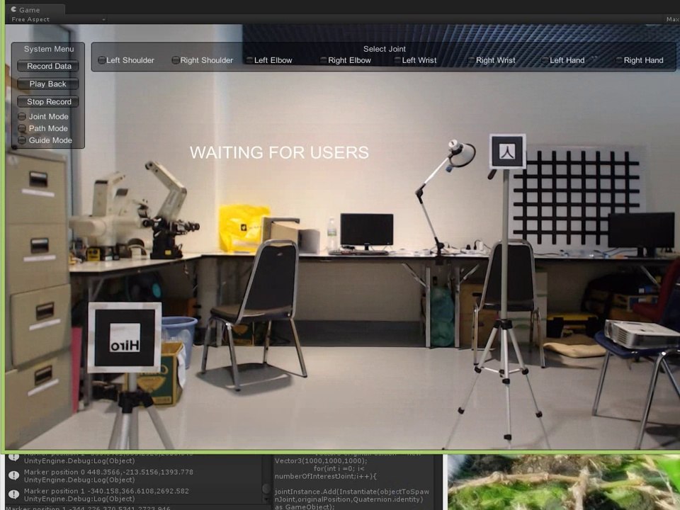 workspace with light