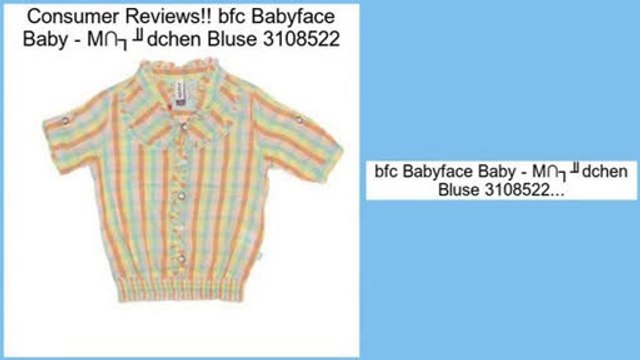 Vergleich bfc Babyface Baby - M�dchen Bluse 3108522
