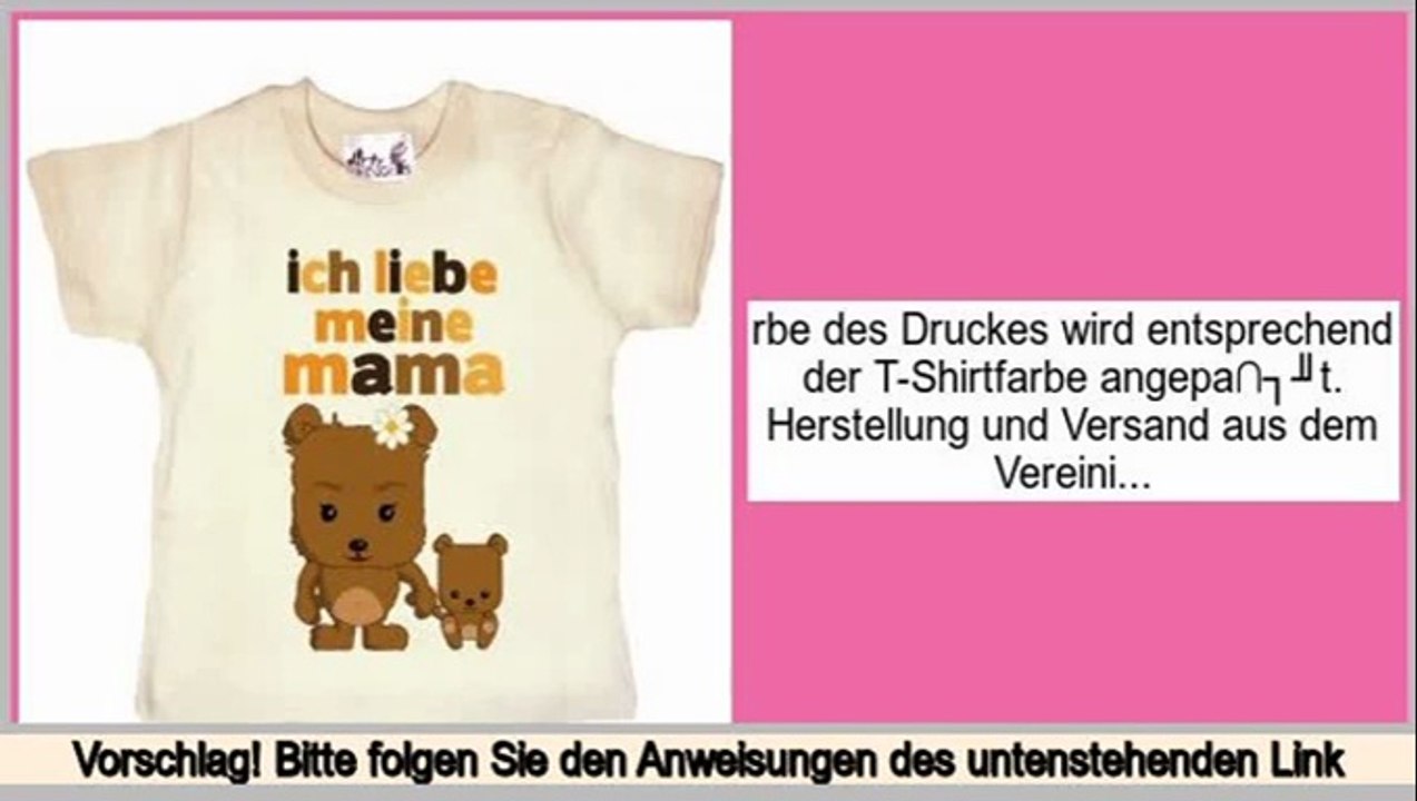 Best-Preis "Dirty Fingers, Ich liebe meine mama," Baby M�dchen T-shirt"""