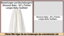 Bewertungen Kaufen Monsoon Baby - M�dchen Langes Baby-Taufkleid
