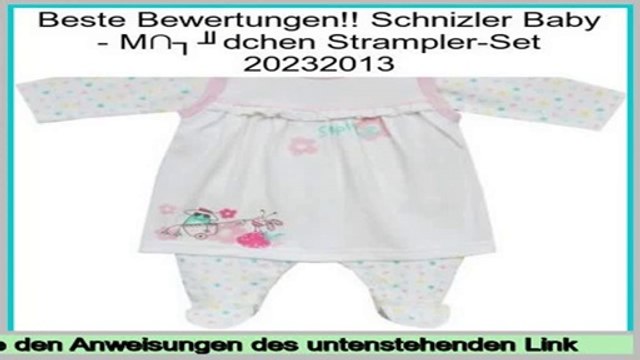 G�nstige Angebote Schnizler Baby - M�dchen Strampler-Set 20232013