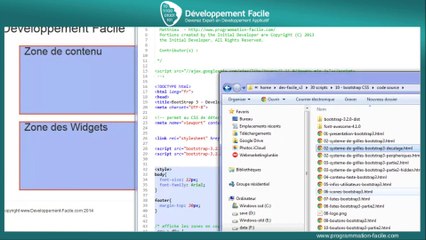 Comment utiliser le système de grille du Framework BootStrap 3