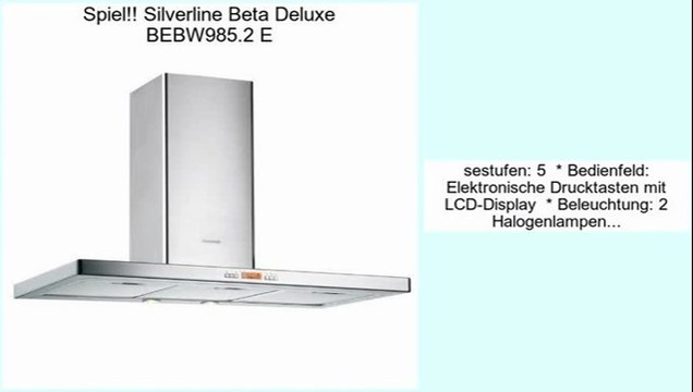 Niedrige Preise Silverline Beta Deluxe BEBW985.2 E