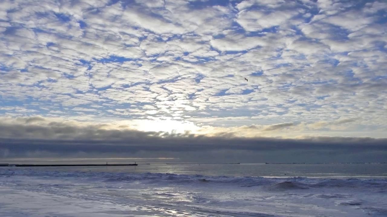 Зимний берег моря (слайд шоу)