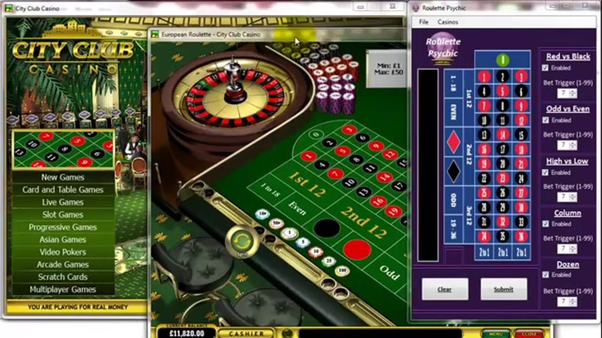 ⁣Roulette Psychic - Программа для рулетки
