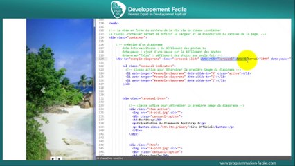 Comment créer un diaporama avec le Framework BootStrap 3