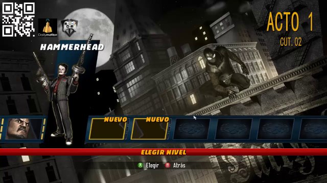 Spiderman Shattered Dimensions Sub. Español Acto.01 Cut.02 - HAMMERHEAD