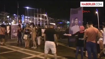 Marmaris'te Hdp Cumhurbaşkanı Adayına Destek Standı