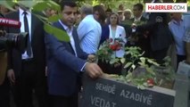Selahattin Demirtaş, Vedat Aydın'ın mezarını ziyaret etti -