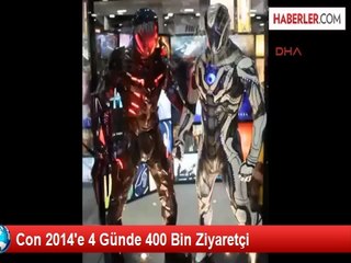 Con 2014'e 4 Günde 400 Bin Ziyaretçi