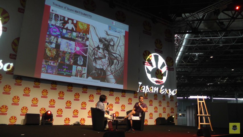 [Japan Expo 2014] Izumi MATSUMOTO - Conférence & live drawing