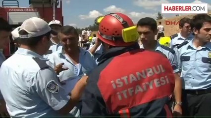 Tem'de Halk Otobüsü Yandı 1