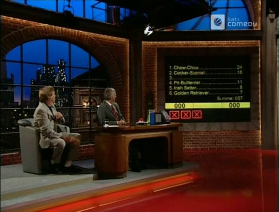 Die Harald Schmidt Show - 0953 - 2001-07-06 - Werner Schulze-Erdel, Barbara Schett, 10 Jahre Andrack beim Fernsehen