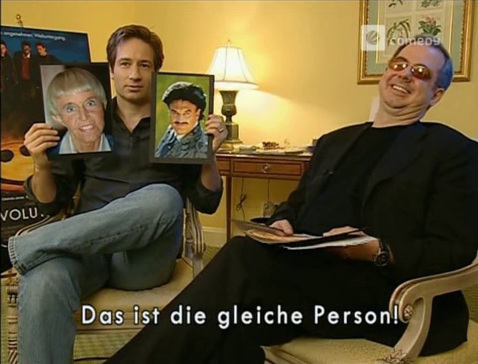 Die Harald Schmidt Show - 0956 - 2001-07-12 - Marie Bäumer, David Duchovny, Martin Walser