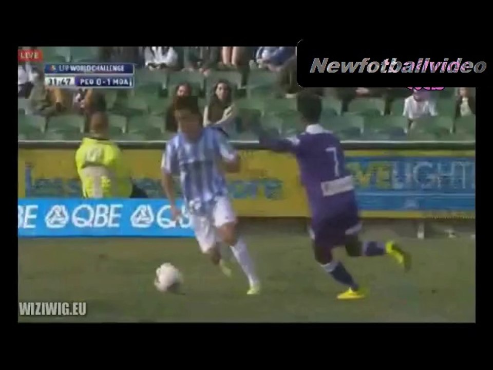 Perth Glory FC vs. Malaga CF 1-1 Full Goals Highlights 27/07/2014