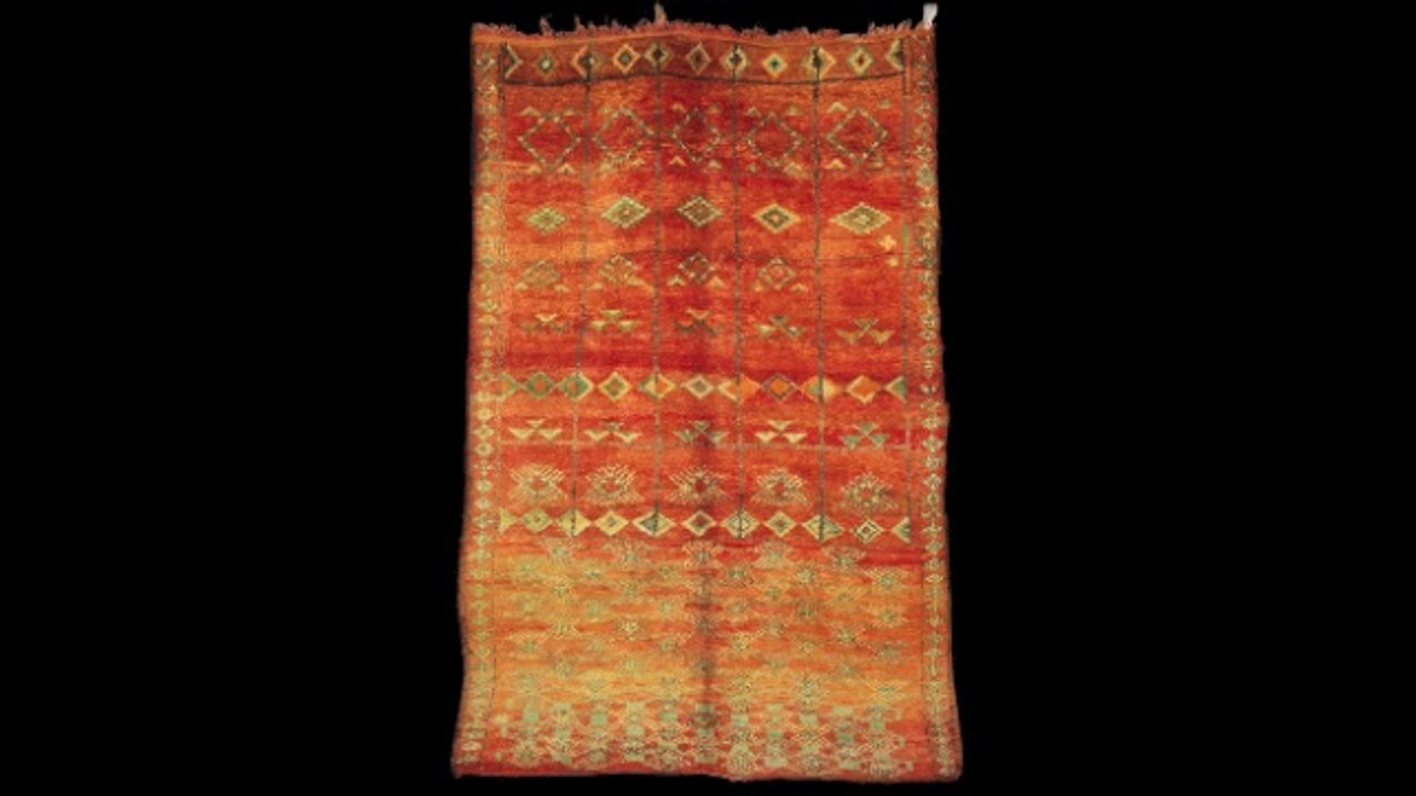 Tapis berbere - couleur - tanger - www.bleudefes.com